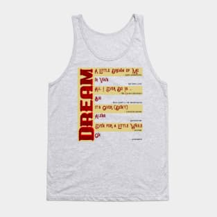 Musical Quotes - Dream Tank Top